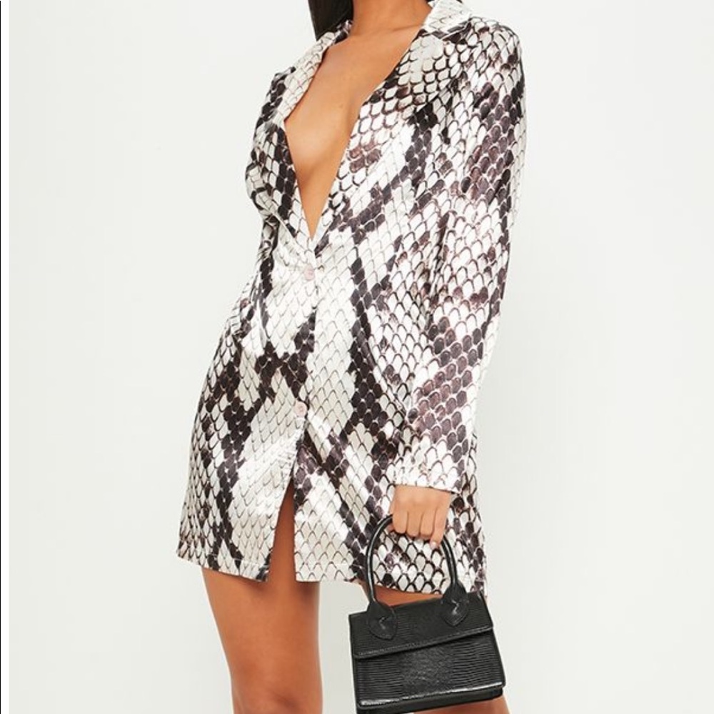 PLT snakeprint dress